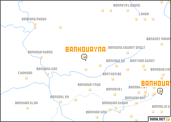 map of Ban Houayna