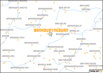 map of Ban Houayngouan