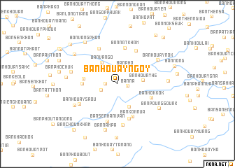 map of Ban Houayngoy