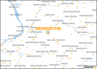 map of Ban Houay Niai