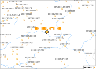 map of Ban Houayniao