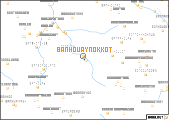 map of Ban Houaynôkkôt