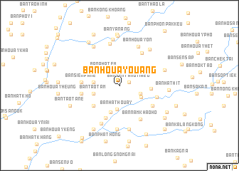 map of Ban Houay-Ouang