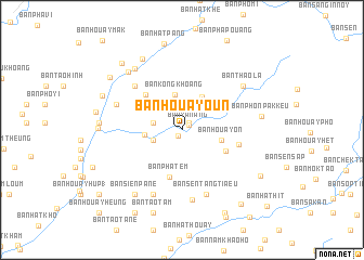 map of Ban Houay-Oun