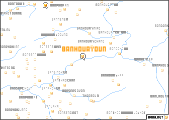 map of Ban Houay-Oun