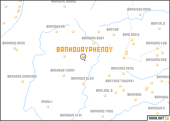 map of Ban Houayphè-Noy