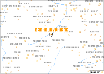 map of Ban Houayphiang