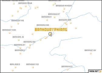 map of Ban Houayphiang