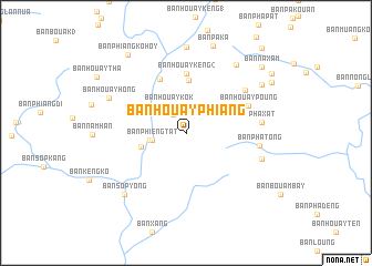 map of Ban Houayphiang