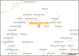 map of Ban Houayphi