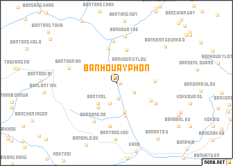 map of Ban Houayphôn
