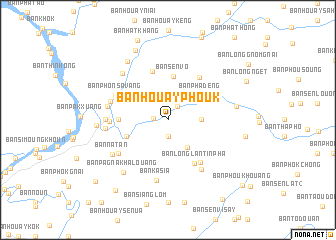 map of Ban Houay Phouk