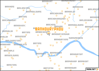 map of Ban Houayphou