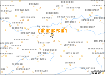 map of Ban Houaypian