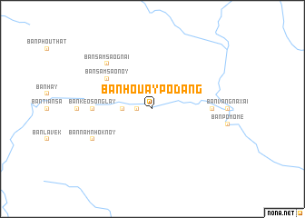 map of Ban Houay Podang