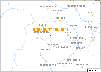 map of Ban Houaypoumhai