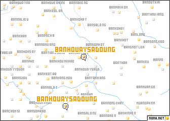 map of Ban Houaysadoung