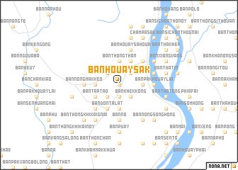 map of Ban Houaysak