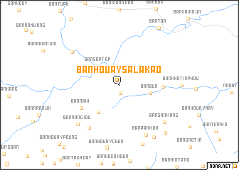 map of Ban Houaysala-Kao