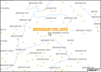 map of Ban Houaysaliang