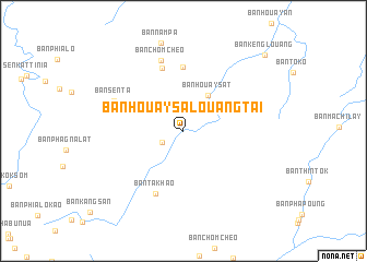 map of Ban Houaysalouang-Tai