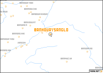 map of Ban Houay Sang Lo