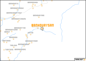 map of Ban Houaysan