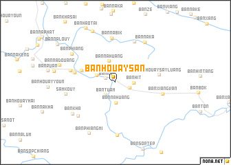 map of Ban Houaysan