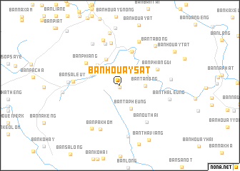 map of Ban Houaysat