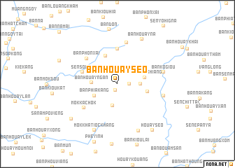 map of Ban Houay Séo