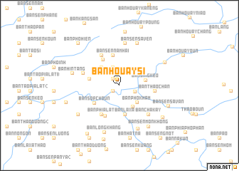 map of Ban Houaysi