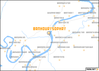 map of Ban Houay Sophay