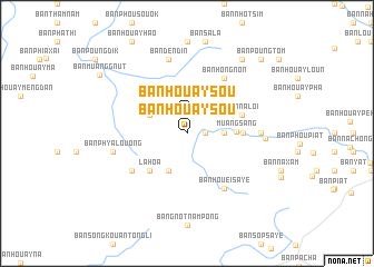 map of Ban Houay Sou