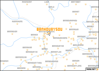 map of Ban Houaysou