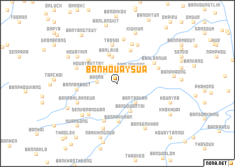map of Ban Houaysua