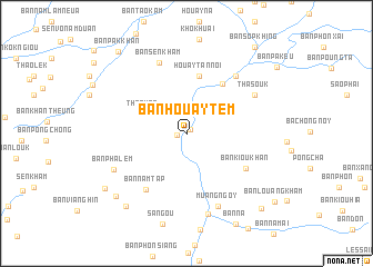 map of Ban Houaytèm