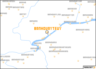 map of Ban Houayteuy