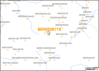 map of Ban Houayté
