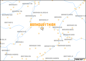 map of Ban Houaythiam