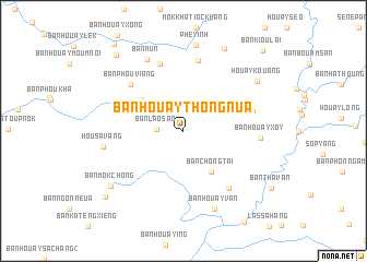 map of Ban Houaythong-Nua