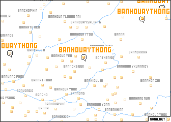 map of Ban Houaythong