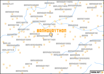 map of Ban Houaythôn