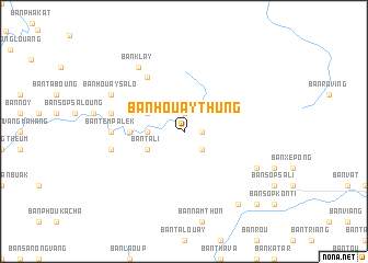 map of Ban Houaythung
