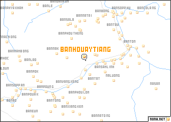 map of Ban Houaytiang
