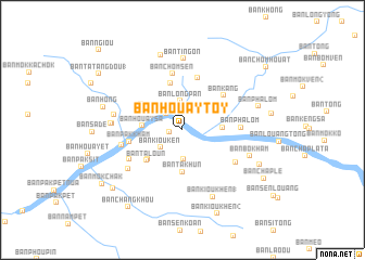 map of Ban Houaytoy