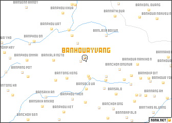 map of Ban Houayvang