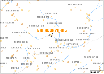 map of Ban Houayvang