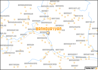 map of Ban Houayvan