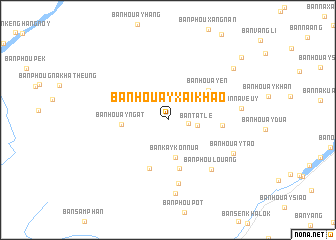 map of Ban Houayxaikhao