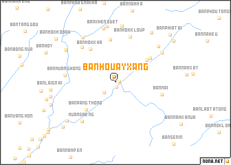 map of Ban Houayxang